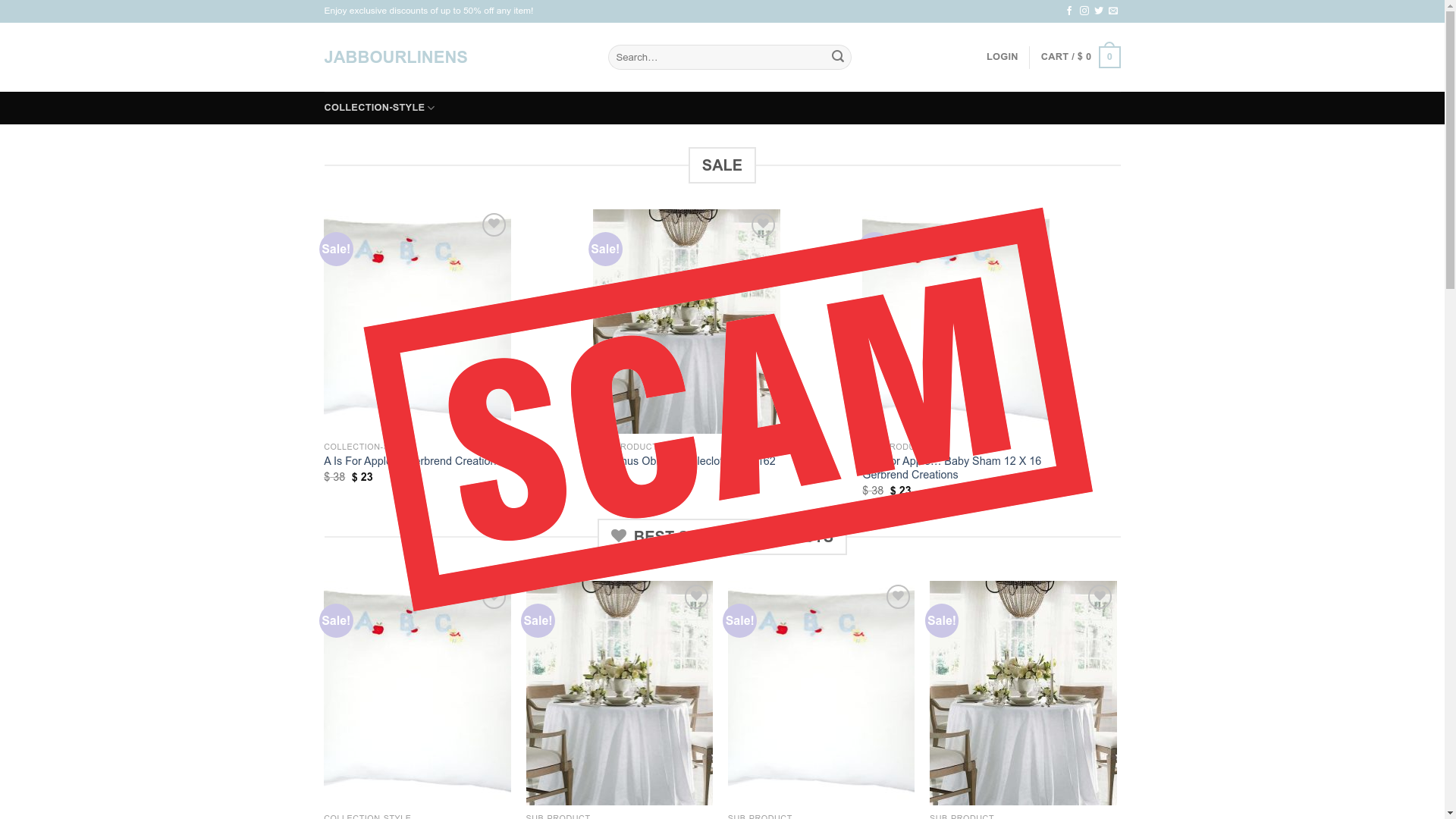 Jabbourlinens Shop Is A SCAM   Jabbourlinens.shop Gallery 